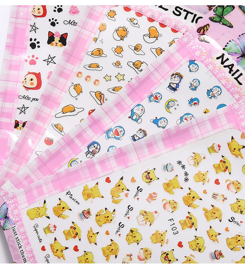 1 шт., 3D слайдер для ногтей, наклейки для дизайна, летние фламинго, наклейки, наклейки для маникюра, советы для дизайна ногтей, украшения, новое поступление