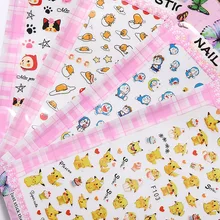 1 шт., 3D слайдер для ногтей, наклейки для дизайна, летние фламинго, наклейки, наклейки для маникюра, советы для дизайна ногтей, украшения, новое поступление