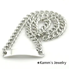 50 cm * 9mm Nuevo Elemento Colgante Blanco Engravble KN045 ID 316 de Acero Inoxidable Collar de la joyería accesorios Regalos Al Por Mayor