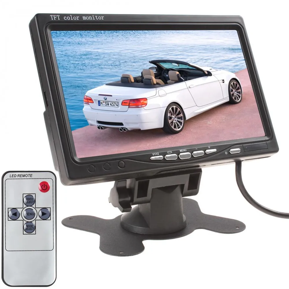 5pcs 800 x 480 7 Inch Car monitor Color TFT LCD Screen Car Rear View