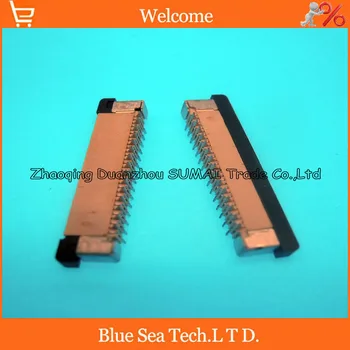 

30Pin Erect SMD type Staggered Pin FPC/FFC 30 Pin 0.5mm cable connector socket for LCD screen of DVD/GPS/MP3/PDA/Phone ect.