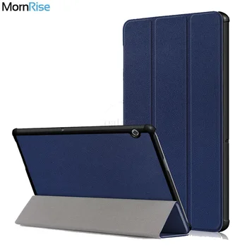 

New Premium Magnetic Smart Cover for Huawei MediaPad T5 10 Case AGS2-W09BHN 10.1 inch Leather Case Tablet Stand Trifold Fundas