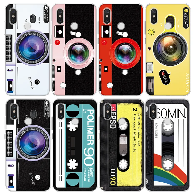 

TPU Coque For Xiaomi Redmi 4 4A 5Plus 6 6A Mi A1 A2 5X 6X Note 3 4X 5 Pro 5A Funda For Redmi Pocophone F1 Camera CD Case Cover