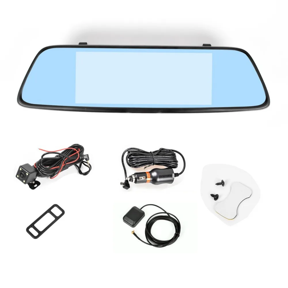 

T70S 4G Network Mirror Car Camcorder With 7" IPS Touch Display Screen Car DVR Bluetooth Driving Assistance System