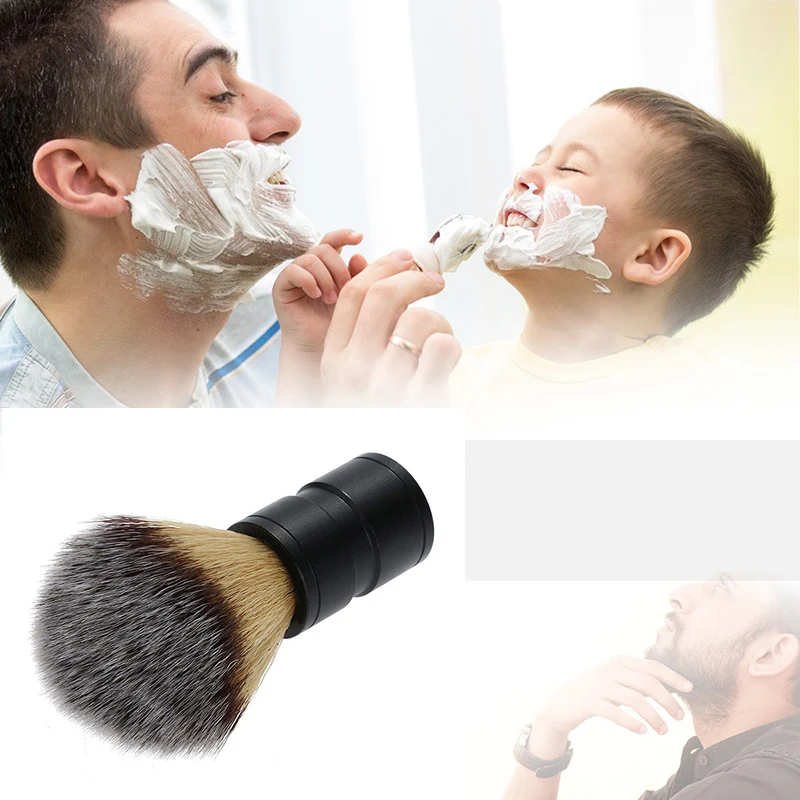 

Badger Shaving Brush Aluminum Handle Mustache Brushes Men Cleansing Barber