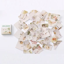 Chinese painting Memo pad Stickers Posted It Kawaii Planner Scrapbooking Stationery Sticker Escolar School Supplies creative flowers decorative diy diary stickers post it kawaii planner scrapbooking sticky stationery escolar school supplies