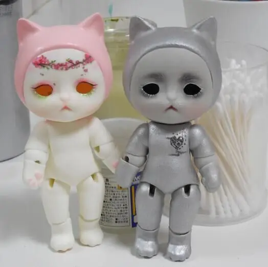 

Free shipping 1/8 bjd doll cat