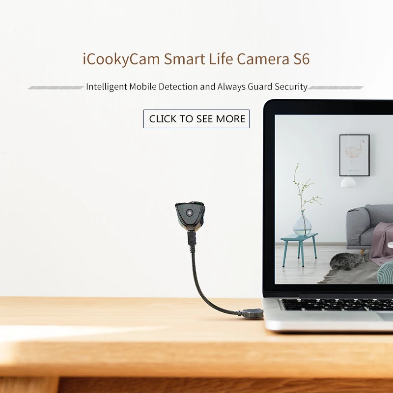 ICookyCam умная спасательная камера беспроводная мини-камера Full HD микро камера ИК ночного видения ПЭТ монитор младенца/няня рекордер камера