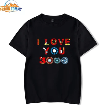 

New Print I Love You 3000 Times Short TShirt Men/Women Sleeve High Quality Design And Comfortable New Style For Boys T-Shirts
