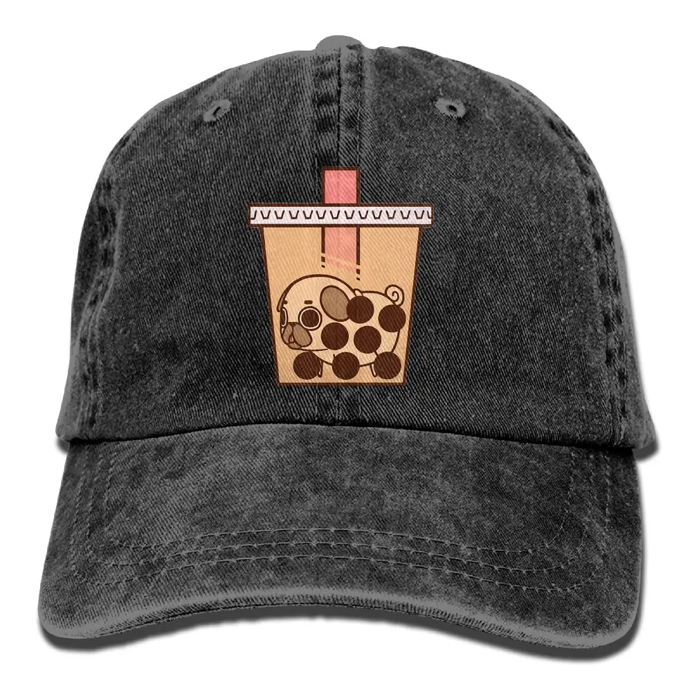 SAMCUSTOM i love my pug 3D креативная индивидуальность Промытые джинсовые шапки осень лето для мужчин и женщин Гольф Sunblock хоккейные кепки - Цвет: Лаванда