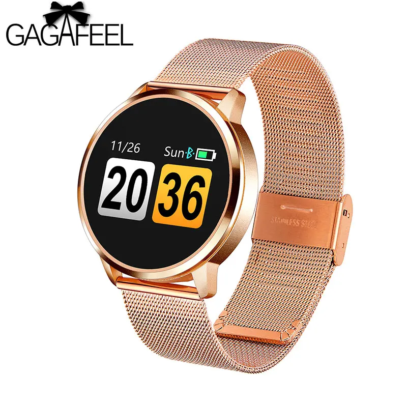 

Gagafeel Q8 Heart Rate Monitor Smart Watch Blood Pressure Oxygen SmartWatch IP67 Pedometer Men Women Sport Fitness Watches