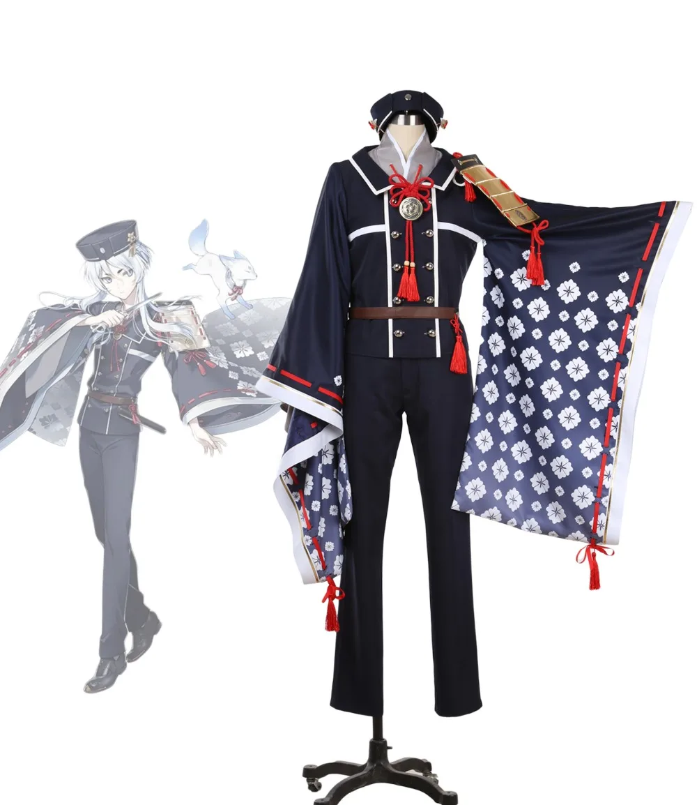 

Косплей Hakusan Yoshimitsu, косплей Touken Ranbu Hakusan Yoshimitsu, полный комплект, косплей костюм, сделанный на заказ, карнавальный костюм на Хэллоуин