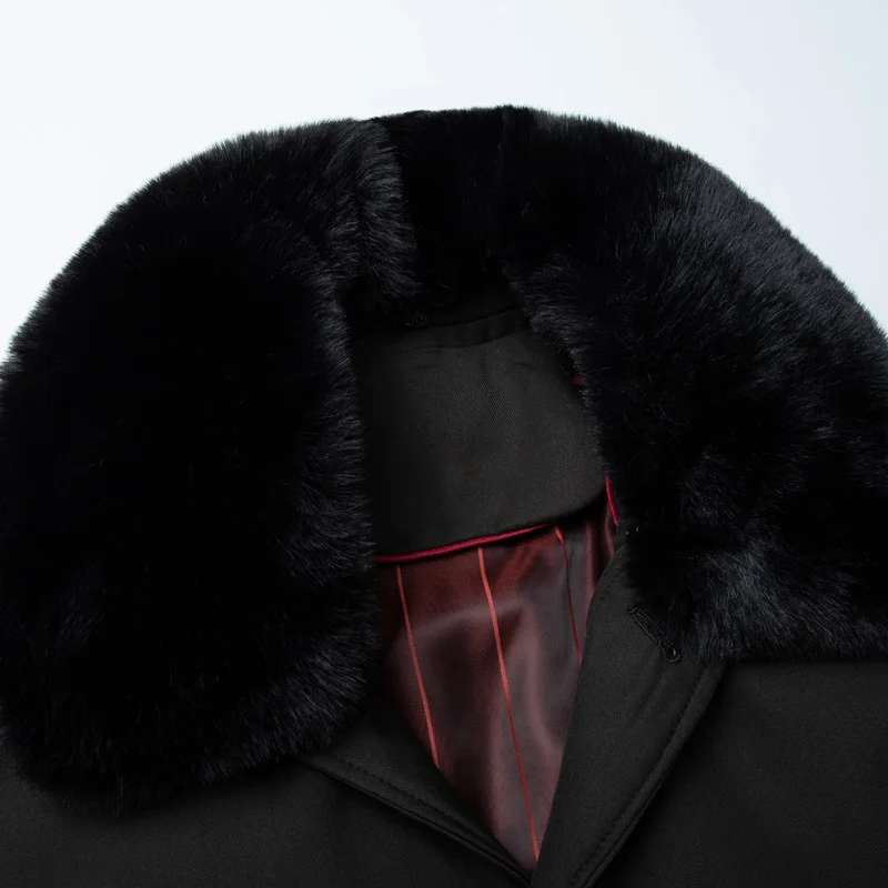 2 в 1 10XL 9XL 8XL 7XL Парка мужская зимняя куртка мужская Тонкая утепленная верхняя одежда с меховым капюшоном теплое пальто Топ Повседневная Мужская куртка топы