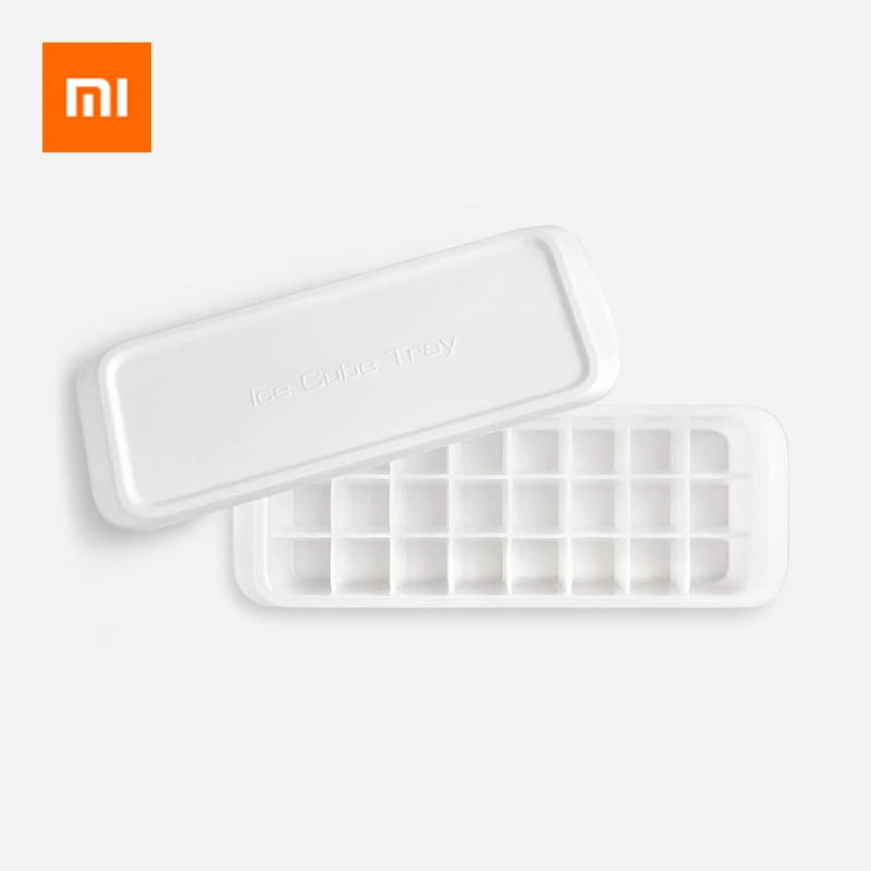 

Xiaomi 24 Grid Icy Tray Rapid Demolding Large Capacity Small Ice Cube Mold Food Grade Material Icy Tray Ice Popsicle For Kitchen