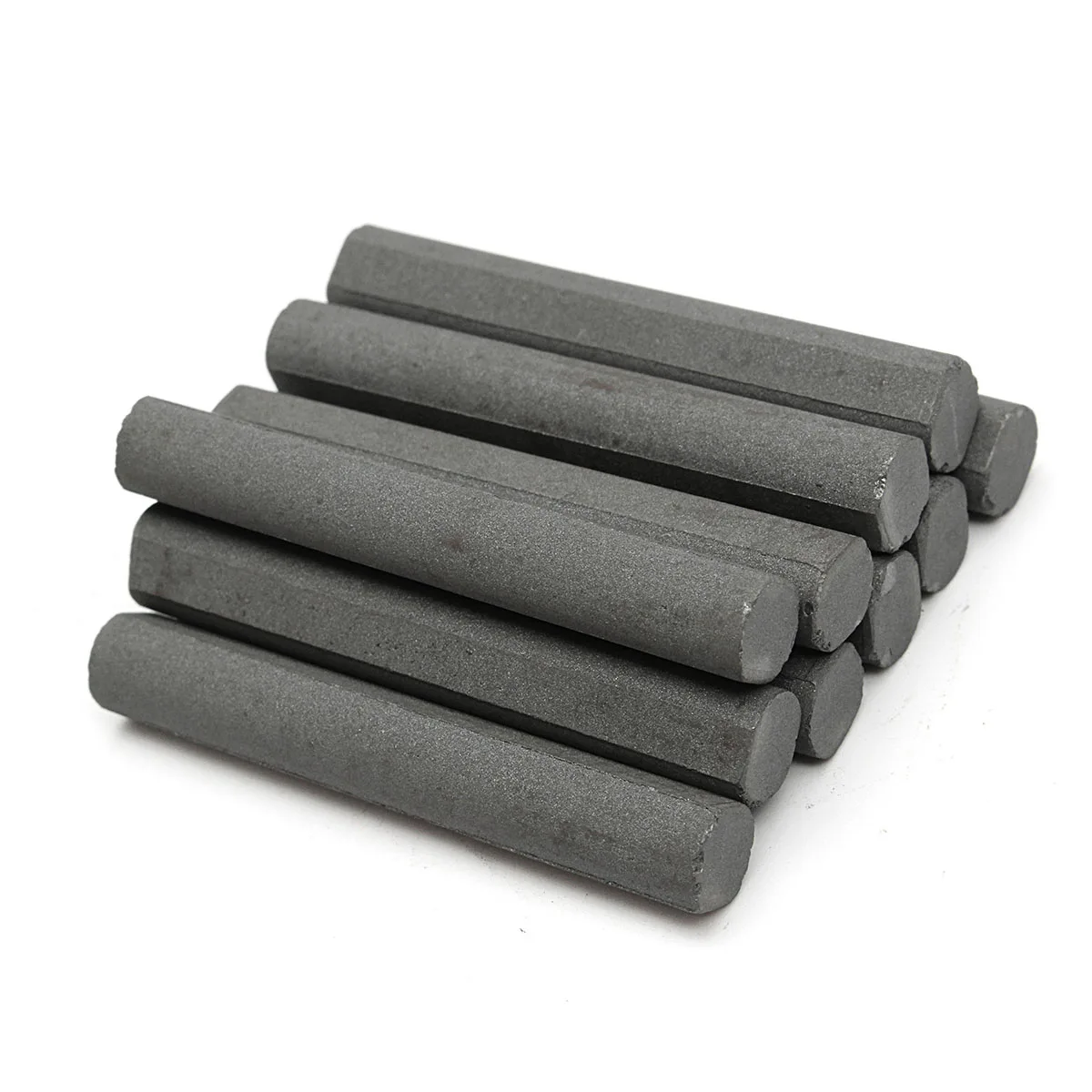 

10 Pcs 8x50mm Black Mn-Zn Ferrite Rods For Radio Antenna Aerial Crystal for Household Industrial