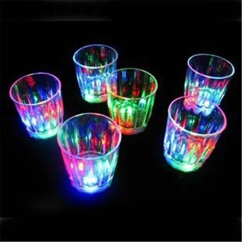 Buy Hot 24pcs/lot New Small LED Shot Glass Flashing