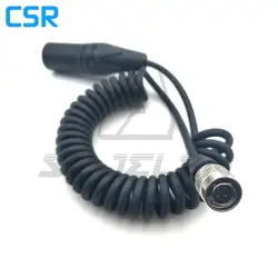 XLR 4PIN к hirose 4-контактный разъем для звуковых устройств 688/664/зум F8 линии электропередачи