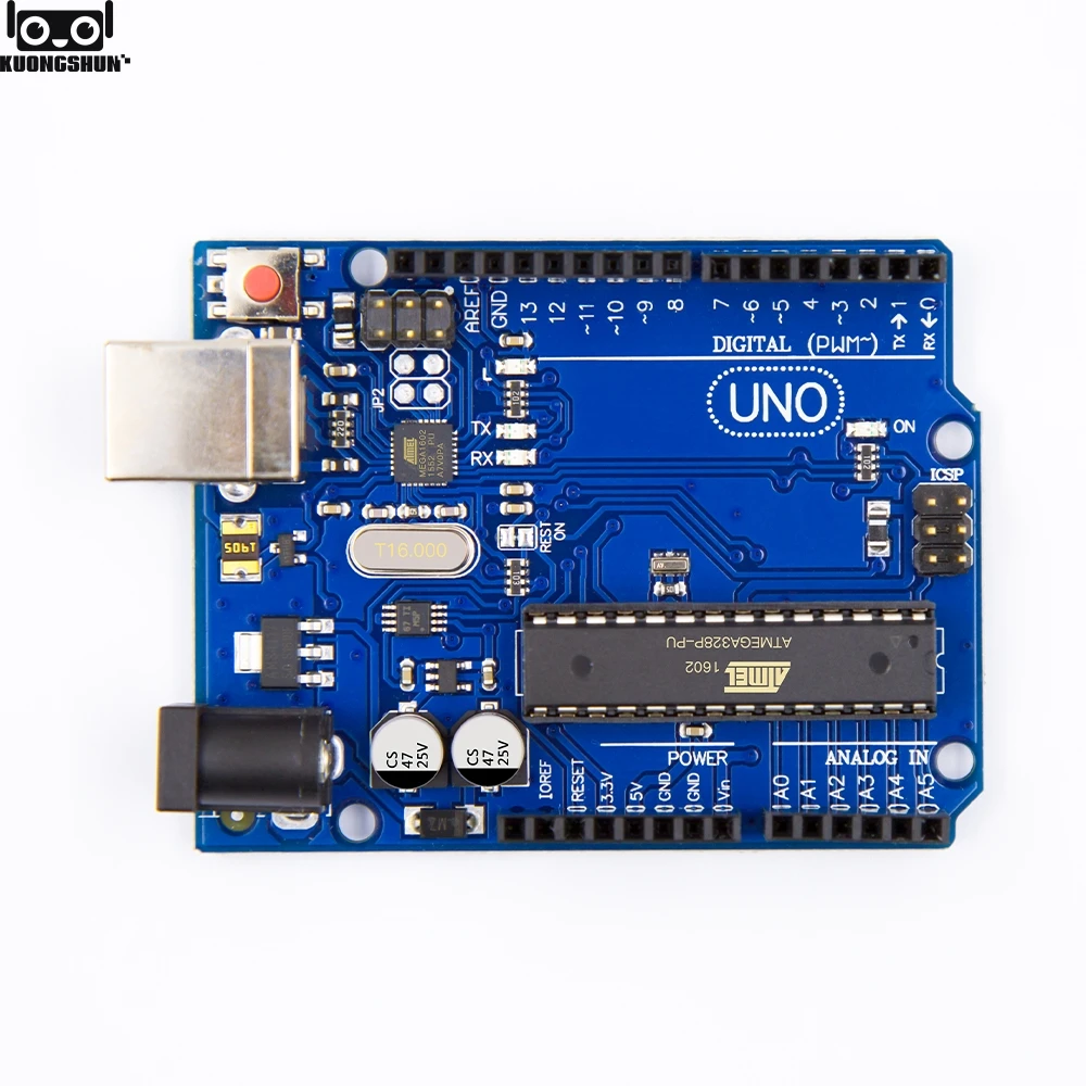 UNO R3 официальная коробка ATMEGA16U2+ MEGA328P чип для Arduino UNO R3 макетная плата - Цвет: UNO R3