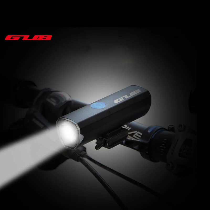 

GUB USB Rechargeable Bike Light Front Handlebar Cycling Led Light Battery Flashlight Torch Headlight Bicycle Light Accessories