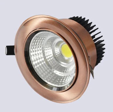 

Newest 10w/15w/20w New Very Bright LED COB chip downlight Recessed LED Ceiling light Spot Light Lamp White/ warm white CE/ROHS