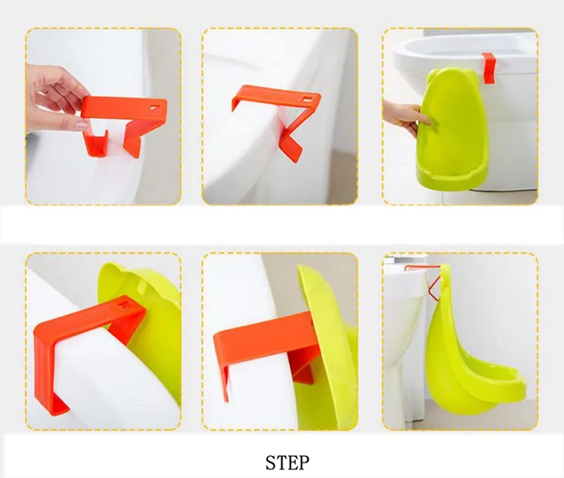Solid Potty Toilet Urinal Trainer Children Wall-Mounted Hanging On Toilet Training Bathroom Kids Urinal (10)
