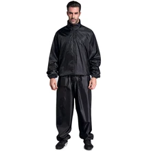 Мужская одежда для сауны, для тренировок, ПВХ, спортивные топы, штаны, пот, быстрая потеря веса, фитнес, бег, бег, ММА, спортивная одежда