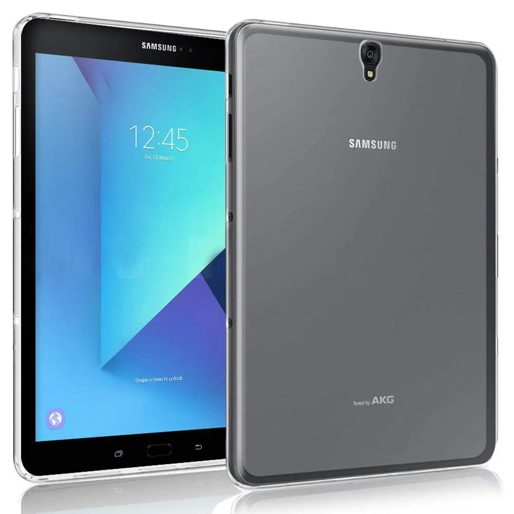 Tab S3 9 7 &quotSM T820 T825 чехол для Samsung Galaxy 360 Полный Защитный Мягкий ТПУ прозрачный тонкий