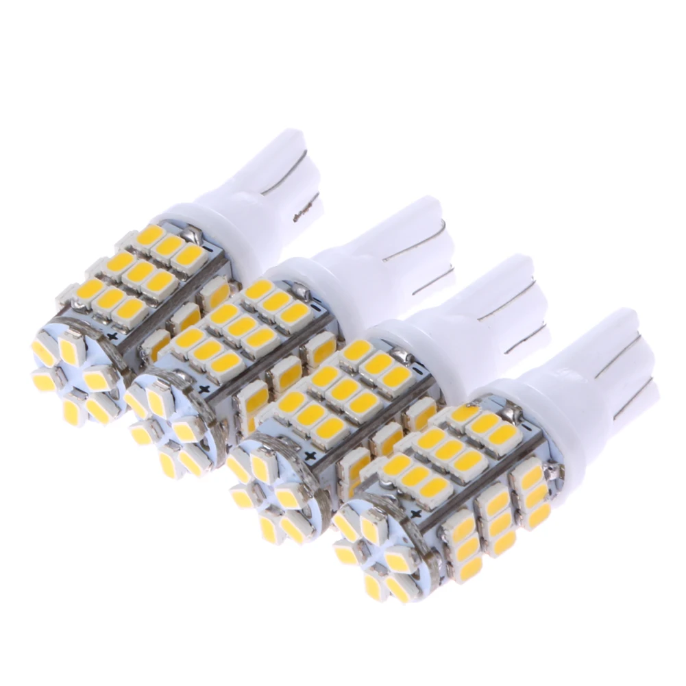 

4pcs DC12V Bright 42smd W5W T10 42LED Car Auto Bulbs Turn Signal Lights 1206 42 SMD Interior LED Lamps 168 192 Marker CarStyling