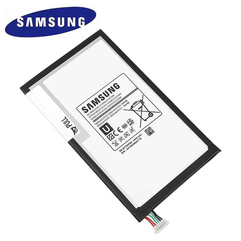 Samsung 4450 мА/ч, EB-BT330FBU EB-BT330FBE Замена Батарея для samsung Galaxy Tab 4 8,0 T330 T331 T335 SM-T330 SM-T331