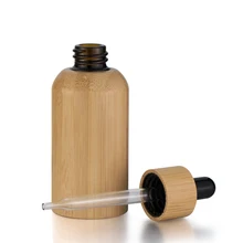 30 мл эфирное масло бамбуковая бутылка 30 мл со стеклянной пипетка и бамбуковой крышкой
