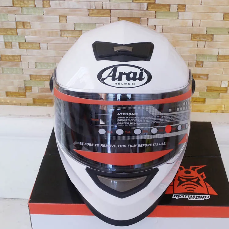 Arai полный шлем двойной объектив мотоциклетный шлем цена супер высокого класса защитные шлемы