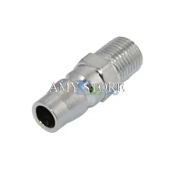 

1/4" Air Line Hose Male Quick Release Coupling Connector Fittings Male Threaded