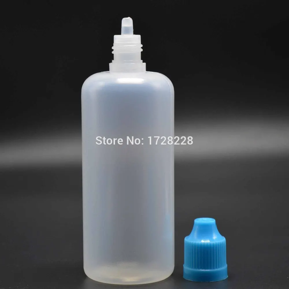 

100ml Empty E Liquid Containers Squeeze Ldpe eye Dropper Bottle With Childproof Cap and Long Thin Tip for E-cig Vape 100ml bottl