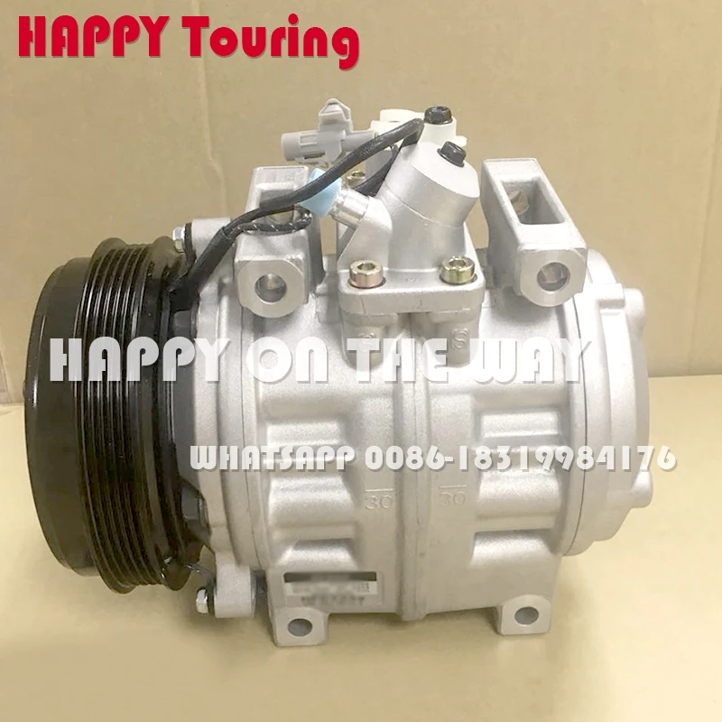 

10P30C 10pa30c compressor 447220-1101 4472201101 447220-0394 for TOYOTA COASTER ac compressor 5PK pulley 24V