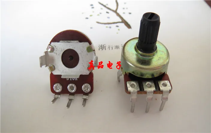 

[VK] B103 Cruiser Sound Potentiometer Type 161 Vertical Single Potentiometer B10K Handle Length 11MM switch