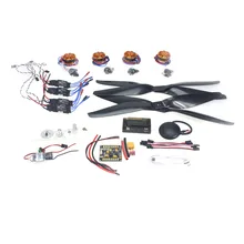 RC HexaCopter Самолет Электронный: 700KV бесщеточный двигатель 30A ESC BEC 1555 пропеллер gps APM2.8 управление полетом F15276-B