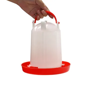 

1.5 L Poultry Chicken Feeder Water Bucket Portable Chick Duck Drinking Fountain Chicken Farm Waterers Chicken Feeding Equipment