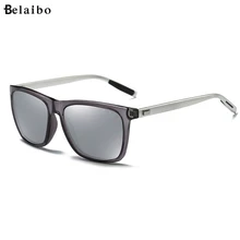 Мужские поляризованные солнцезащитные очки высшего качества, роскошные брендовые дизайнерские, модные солнцезащитные очки Авиатор для вождения, мужские черные солнцезащитные очки из поликарбоната