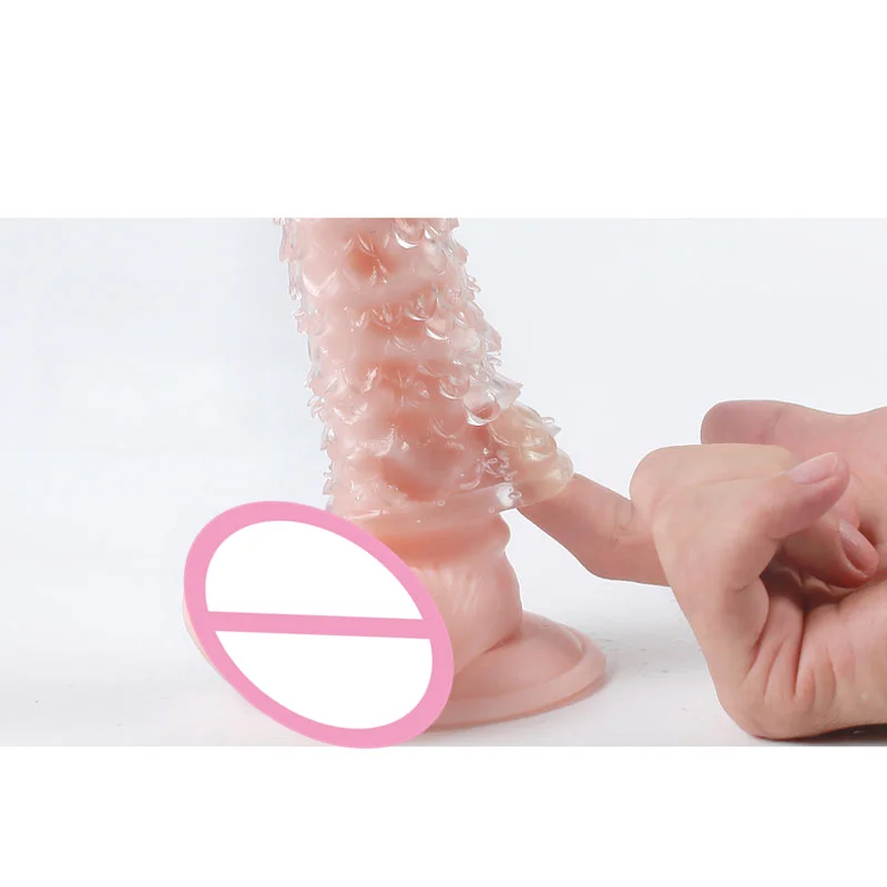 HC017scales penis sheath Reusable vibrator sleeve  (5)