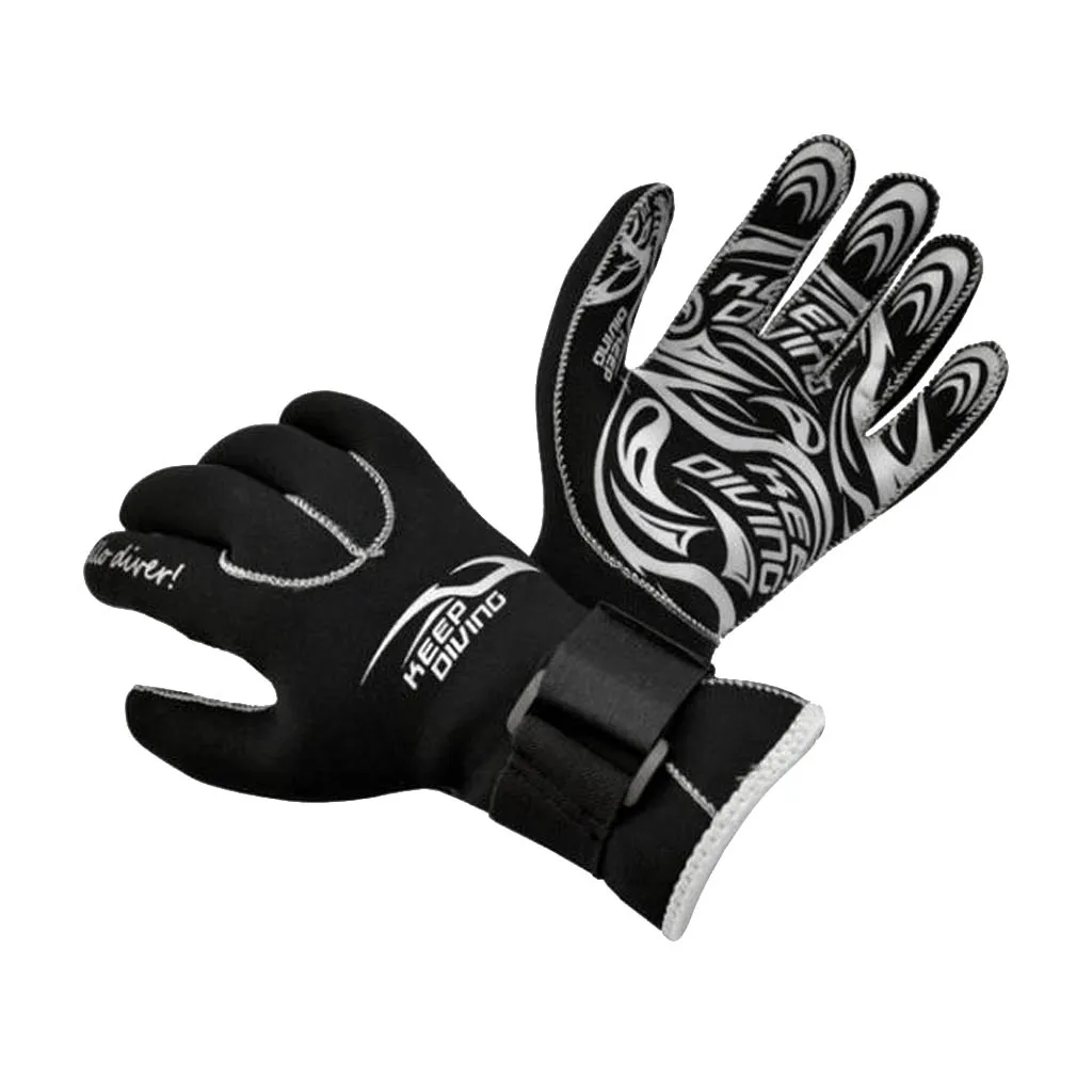 3mm Neoprene Scuba Diving Swimming Spearfishing Snorkeling Kayaking Canoeing Sailing WInter Warm Wetsuit Gloves Various Size