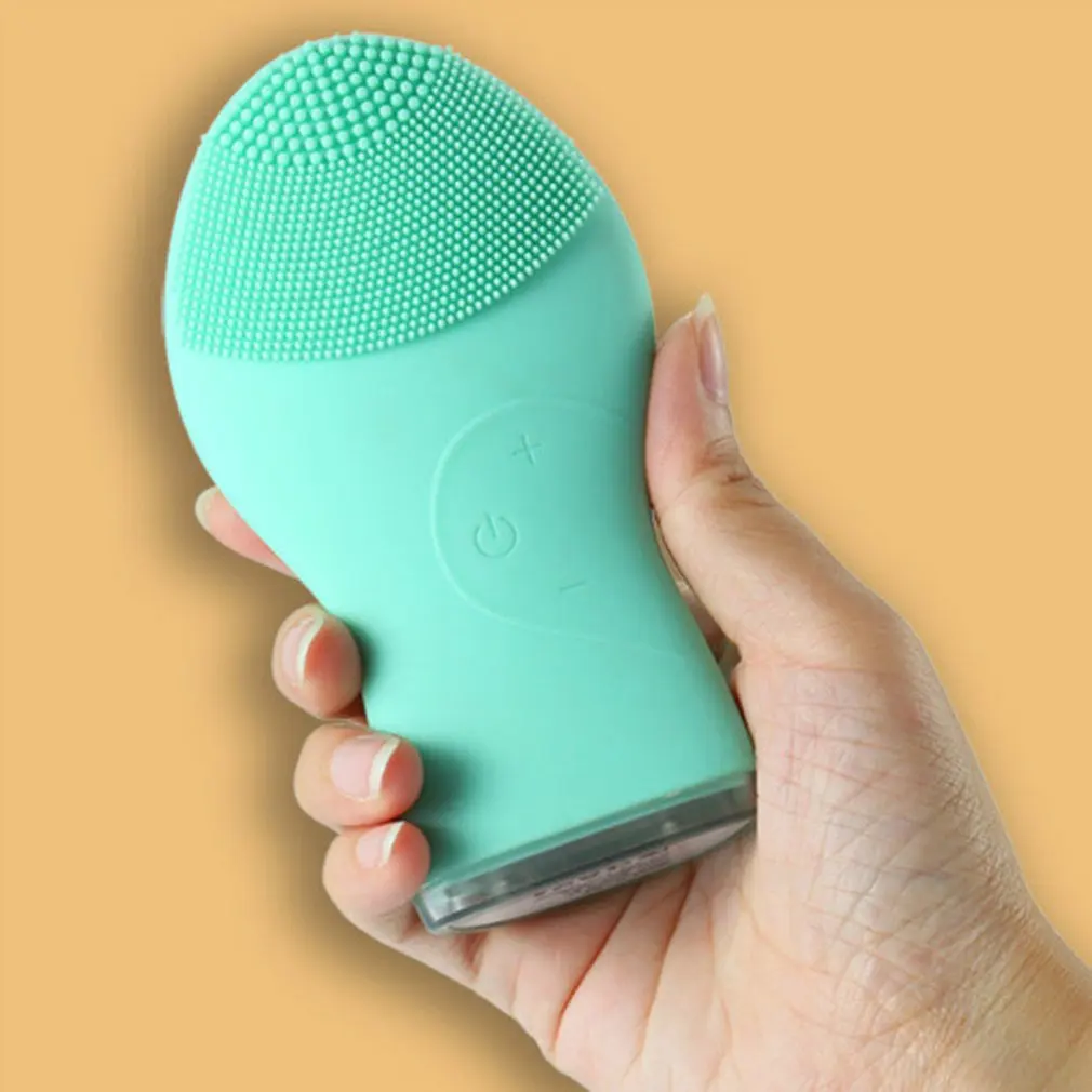 “ Escova de Limpeza Massager Silicone Facial Facial