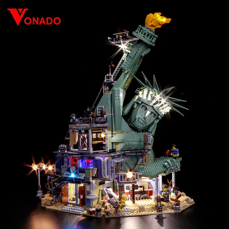 

Led light for 45014 Movie Serie The 70840 APOCALYPSEBURG Set Building Blocks Bricks Kid Toys Birthday Christmas Gift(only light)
