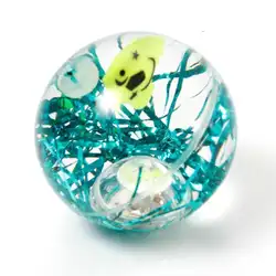 12 шт./компл. красочный Творческий Мигающий Прыгающий мячик эластичный прозрачный люминесценции мяч подарки для детей