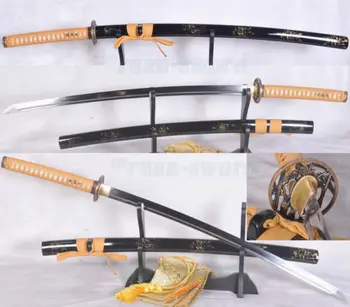 

41''JAPANESE SAMURAI SWORD KATANA 1060 HIGH CARBONSTEEL FULL TANG BLADE SHARP