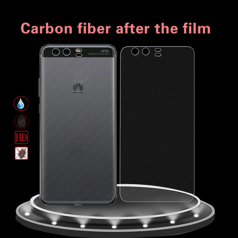 Задняя мягкая пленка из углеродного волокна для Huawei P10 VTR-L09 прозрачная защитная