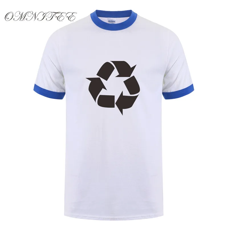 Мужская футболка с логотипом Leonard Recycling летняя хлопковая коротким рукавом