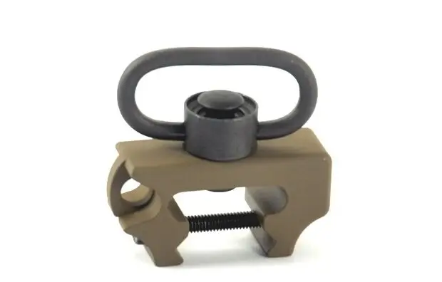 

Tactical Universal Rifle Sling Attachment Hunting Scope Mount Tan