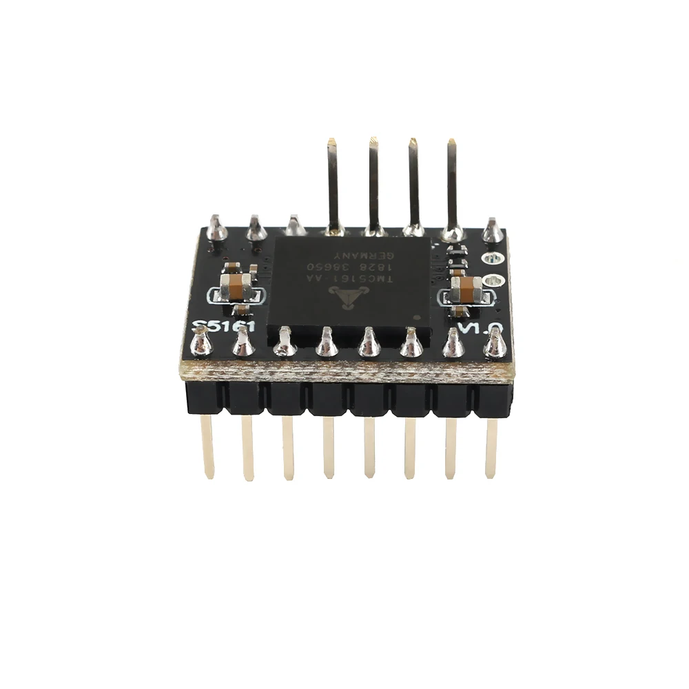 Driver de Motor de Alta Driver para Nema Stepstick Stepper Potência Mudo 17 23 Motor Substituir Tmc5160 vs Tmc2130 4pcs Tmc5161 V1.0 Spi 3.5a 8 4PCS TMC5161 V1.0 SPI 3.5A Stepstick Stepper