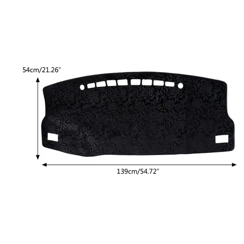 Car Dashboard Carpet Mat Non-Slip Flannel Sun Shade Cover Pad For TOYOTA COROLLA Anti-Reflective Decoration