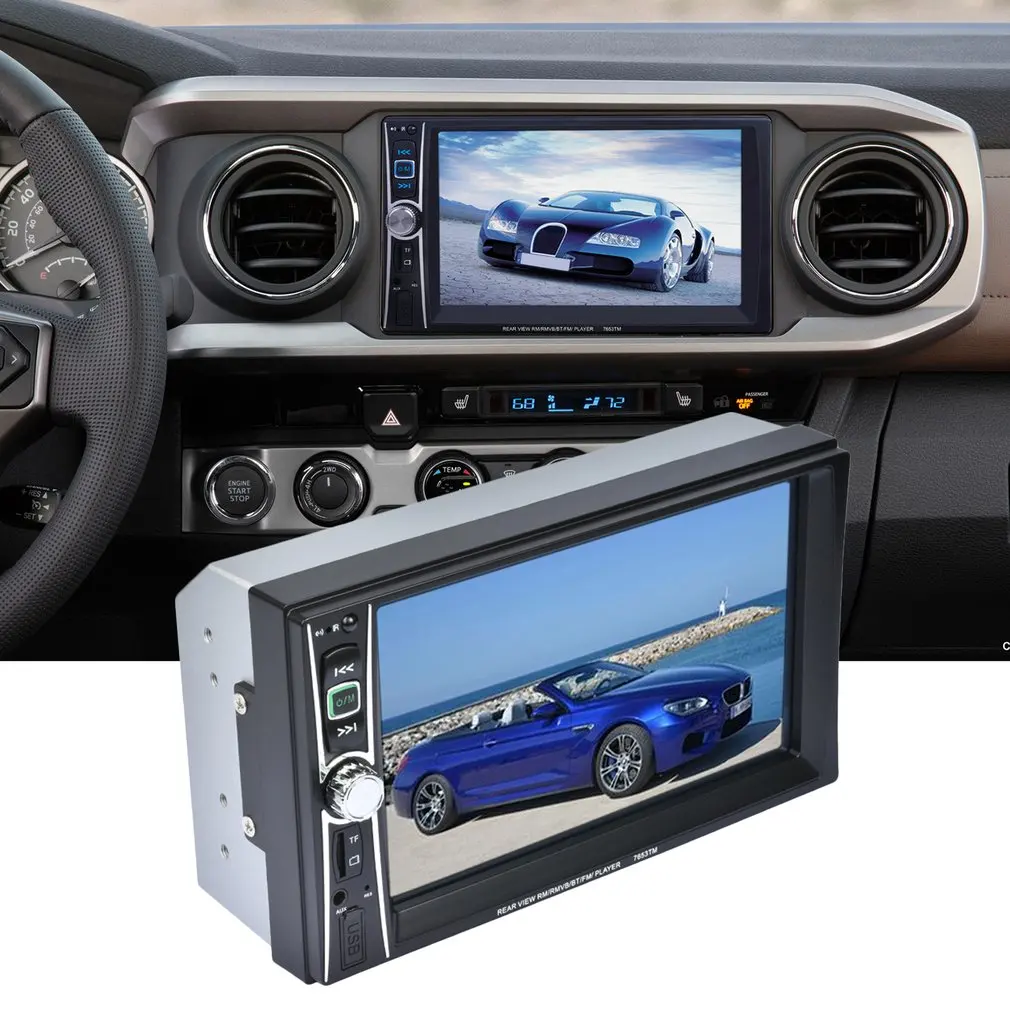 Professional 2 Din 7 inch Touch Screen font b Car b font font b Radio b